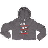 Flex Your Flaws Crop Hoodie