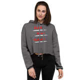 Flex Your Flaws Crop Hoodie