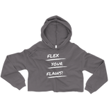 Flex Your Flaws Crop Hoodie
