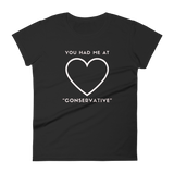 YHMA Conservative Ladies (WHITE) Tee