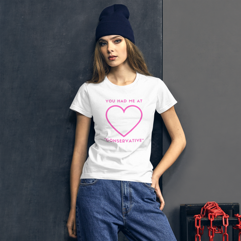 YHMA Conservative Ladies (PINK) Tee