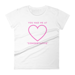 YHMA Conservative Ladies (PINK) Tee