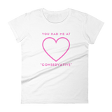 YHMA Conservative Ladies (PINK) Tee