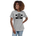 "This Nation Needs God" Women's Tee