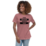"This Nation Needs God" Women's Tee