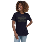 "This Nation Needs God" Women's Tee