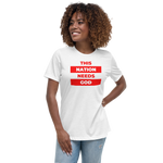 "This Nation Needs God" Women's Tee